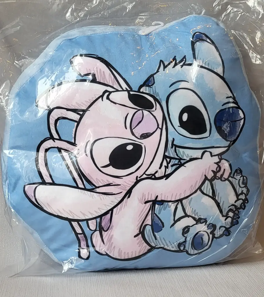 Coussin Angel & Stitch