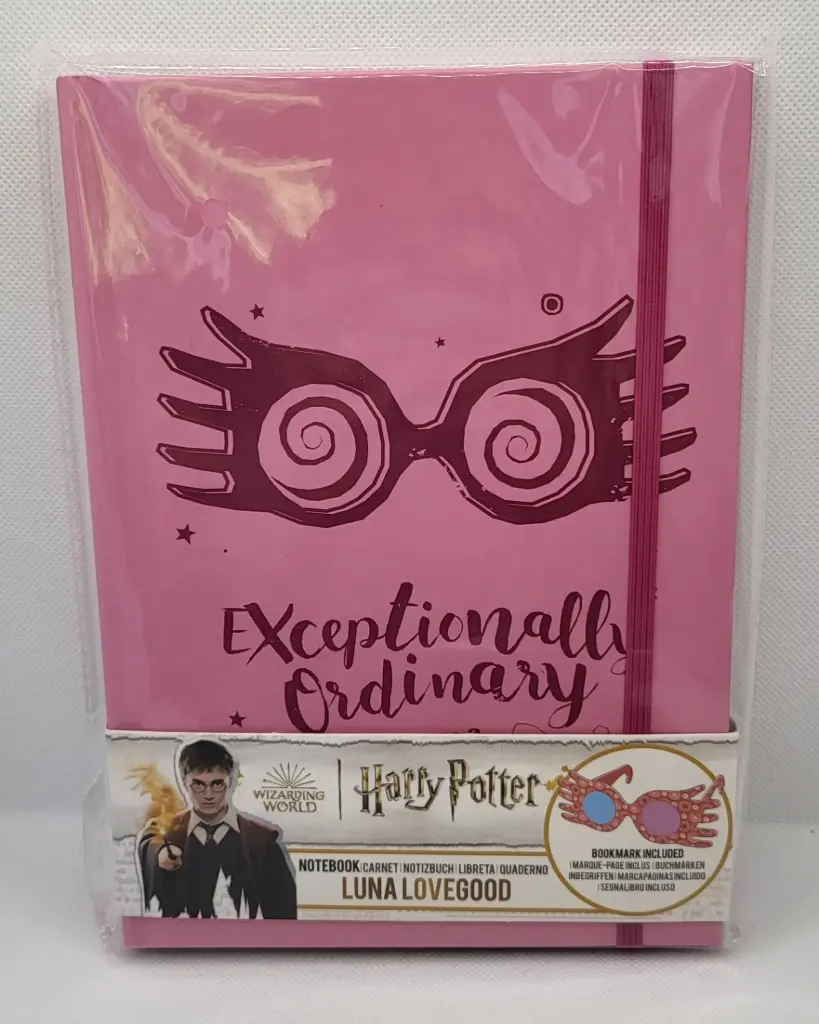 Carnet rigide et marque-page - Luna Lovegood