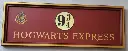 Plaque Poudlard express quai 9 3/4